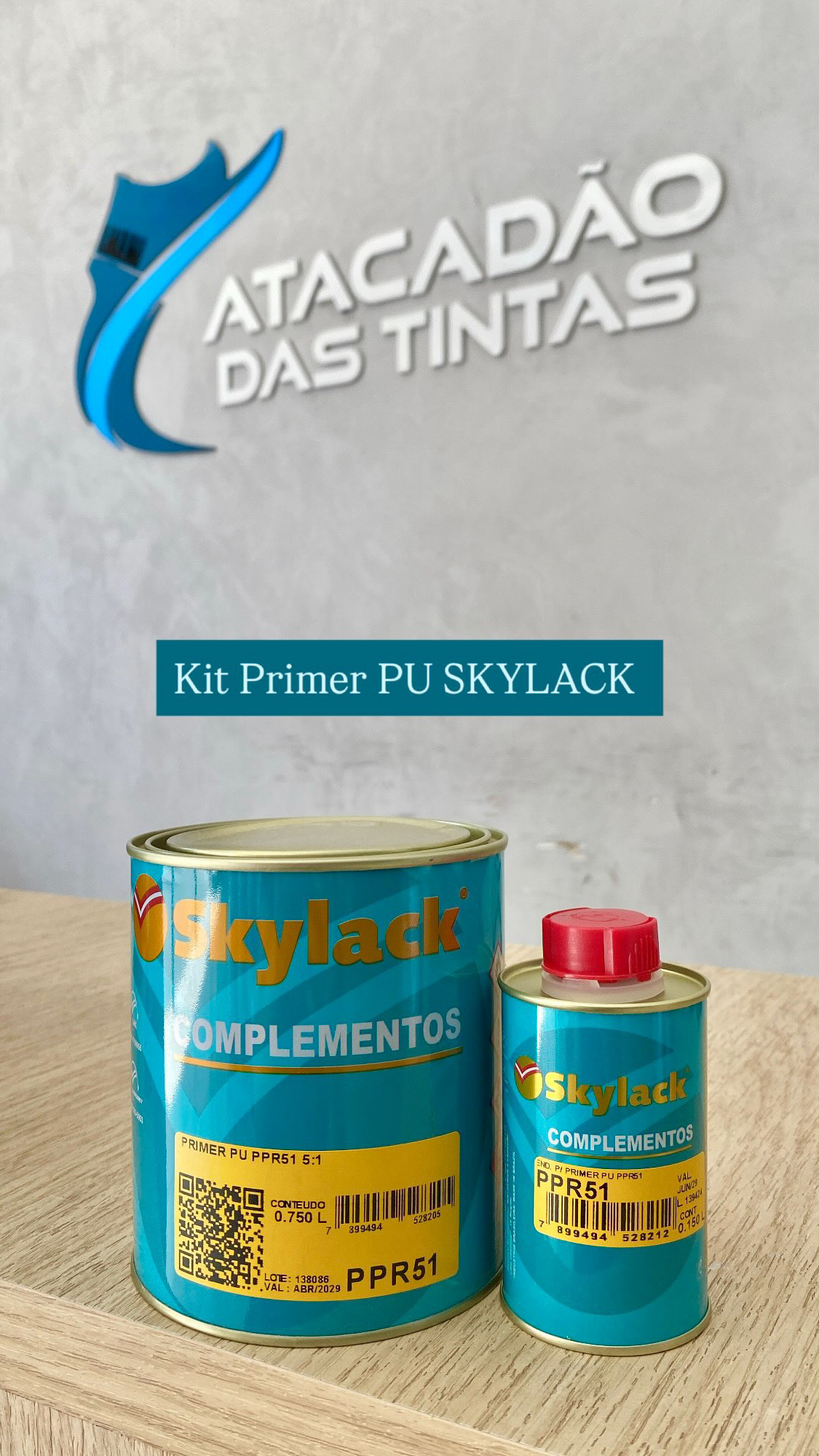 KIT PRIMER PU PPR51 SKYLACK