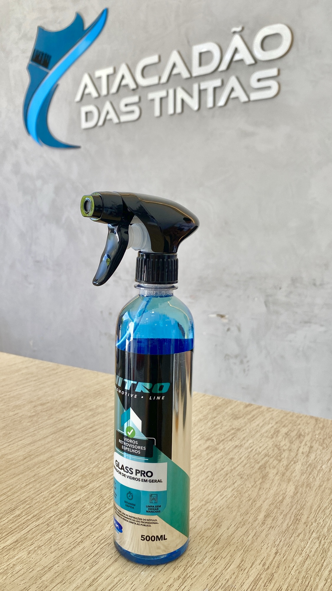 GLASS PRO LIMPADOR DE VIDROS NITRO